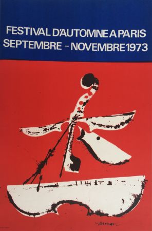 Plakat Arman - Festival d'automne à Paris