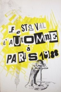Siebdruck Polke - Festival d'automne à Paris 1988