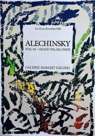 Plakat Alechinsky - FIAC 84