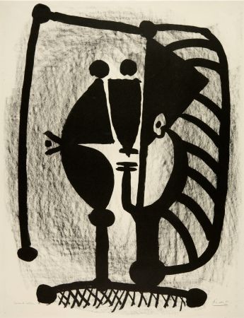 Lithographie Picasso - Figure