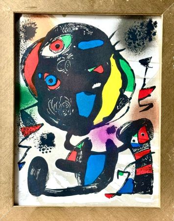 Lithographie Miró - Figure 1260