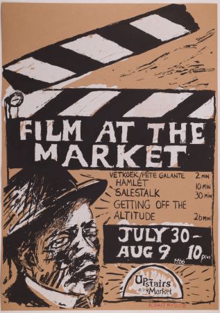 Siebdruck Kentridge - Film at the Market