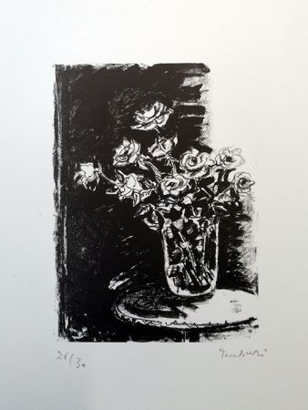 Lithographie Tamburi - Fiori nel vaso