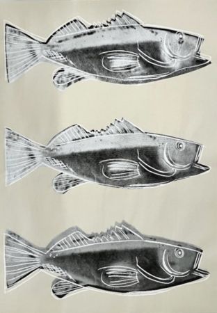 Siebdruck Warhol - Fish