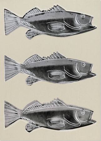 Siebdruck Warhol - Fish
