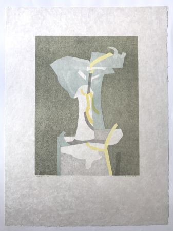 Lithographie Beaudin - Fleurs III