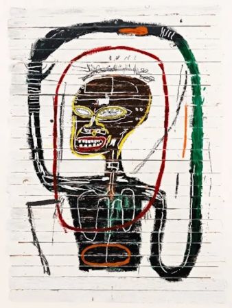 Siebdruck Basquiat - Flexible
