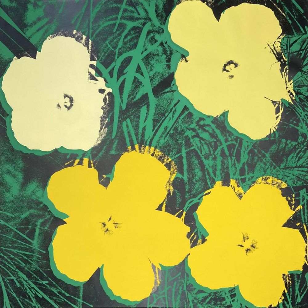 Siebdruck Warhol - Flower, II.72