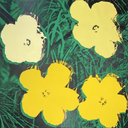 Siebdruck Warhol - Flower, II.72