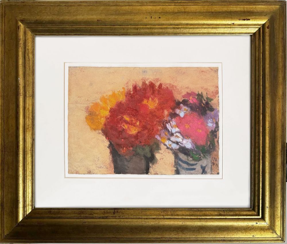 Monotypie Fussmann - Flower Stilllife