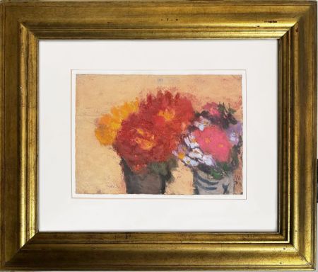 Monotypie Fussmann - Flower Stilllife