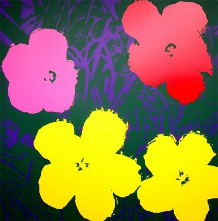 Siebdruck Warhol (After) - Flowers 11.65