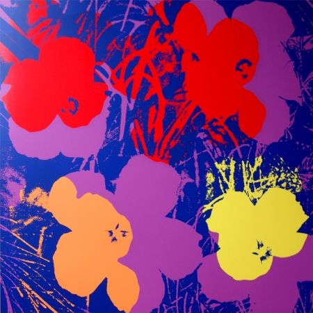 Siebdruck Warhol (After) - Flowers 11.66
