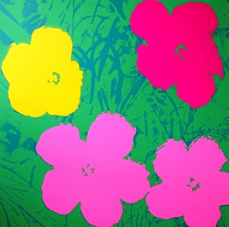Siebdruck Warhol (After) - Flowers 11.68