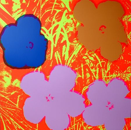 Siebdruck Warhol (After) - Flowers 11.69