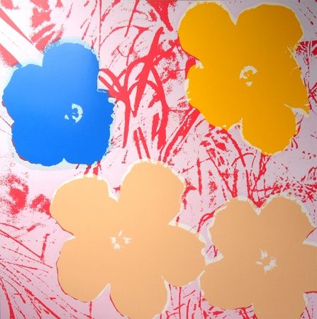Siebdruck Warhol (After) - Flowers 11.70