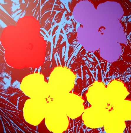 Siebdruck Warhol (After) - Flowers 11.71