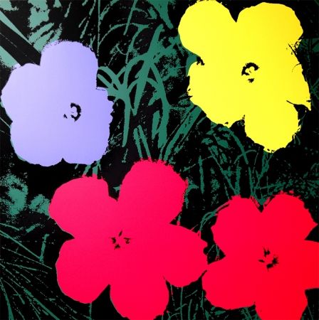 Siebdruck Warhol (After) - Flowers 11.73