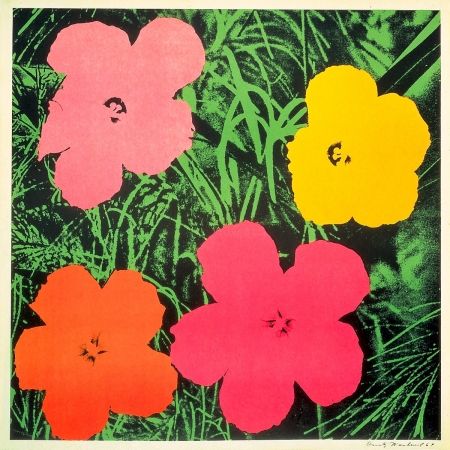 Lithographie Warhol - Flowers 1964