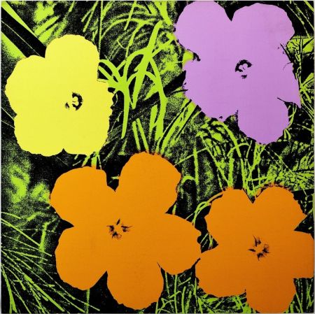 Siebdruck Warhol - Flowers, FS II.67