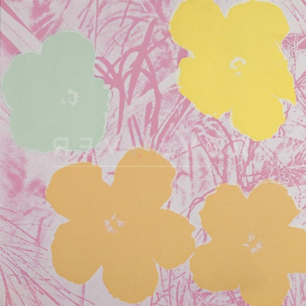 Siebdruck Warhol - Flowers (FS II.70)