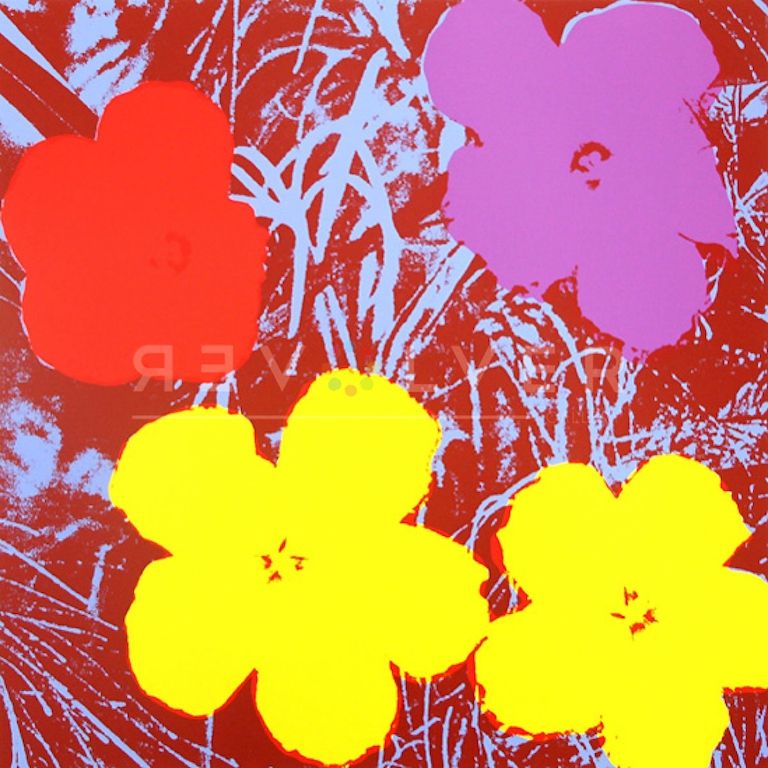 Siebdruck Warhol - Flowers (FS II.71)