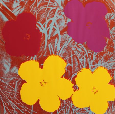 Siebdruck Warhol - Flowers (FS II.71)