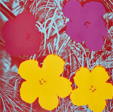 Siebdruck Warhol - Flowers (FS II.71)