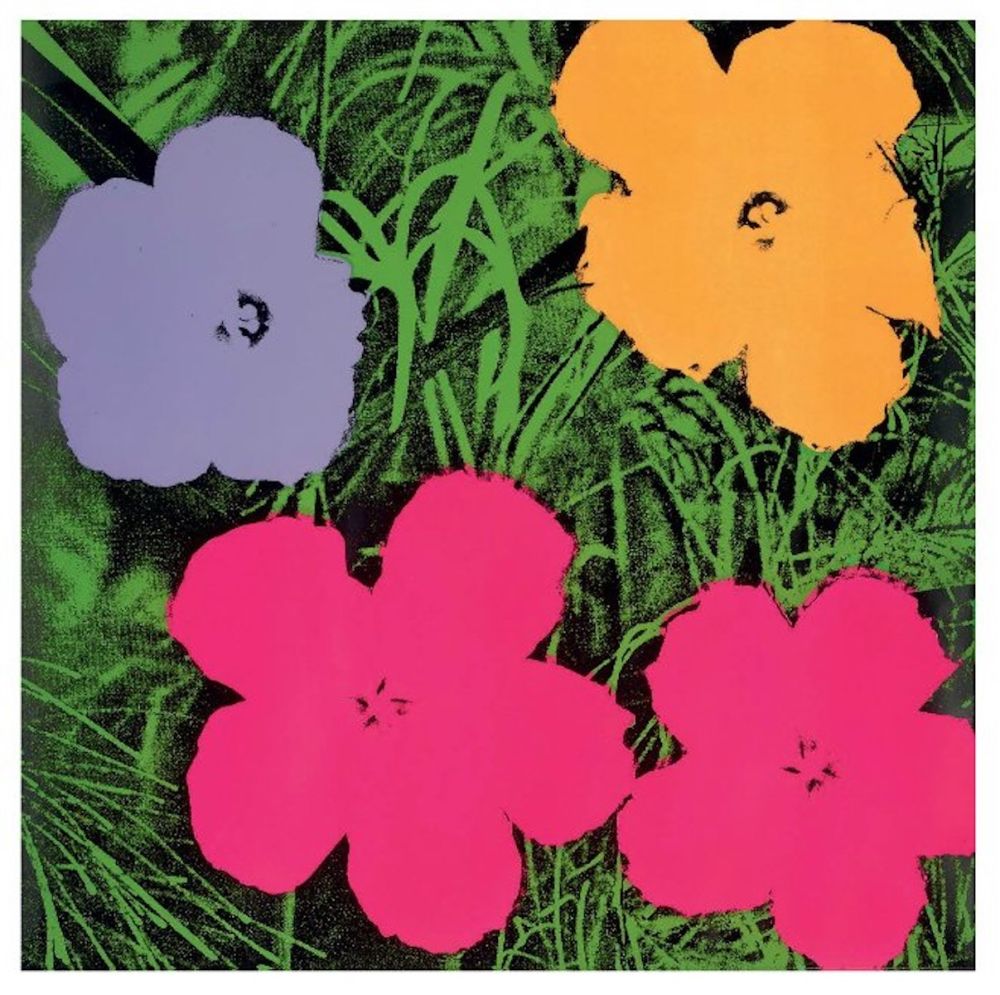Siebdruck Warhol - Flowers, FS II.73