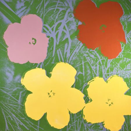Siebdruck Warhol - Flowers II.65