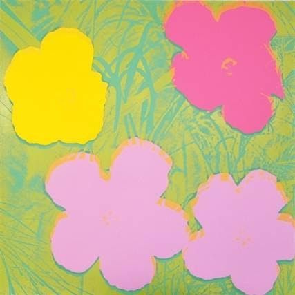 Siebdruck Warhol - Flowers II.68