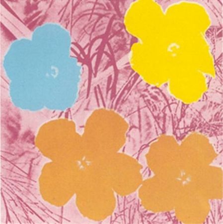 Siebdruck Warhol - Flowers II.70