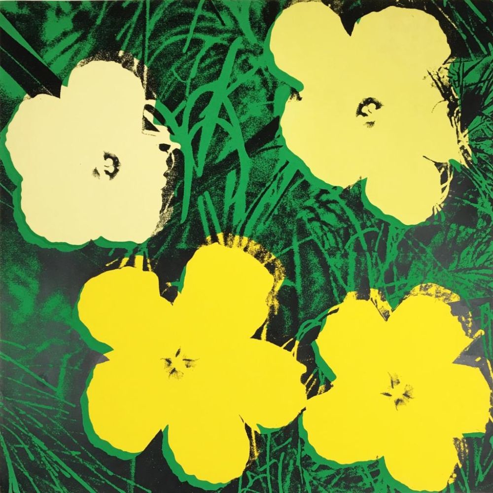 Siebdruck Warhol - Flowers II.72