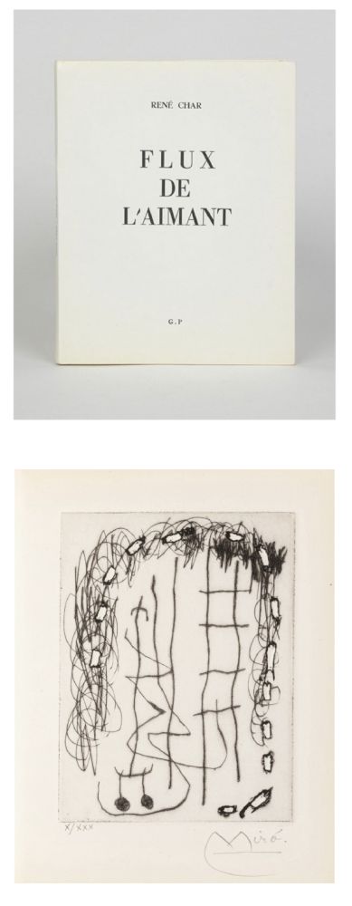 Illustriertes Buch Miró - FLUX DE L’AIMANT