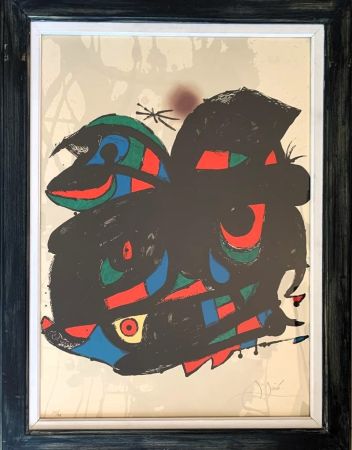 Lithographie Miró - Fondaciò Jouan Mirò