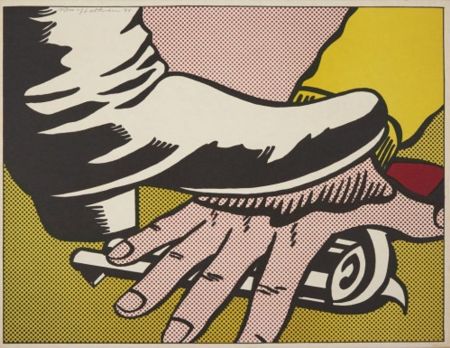 Lithographie Lichtenstein - Foot and Hand