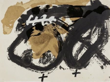 Radierung Tàpies - Formes i Vernis
