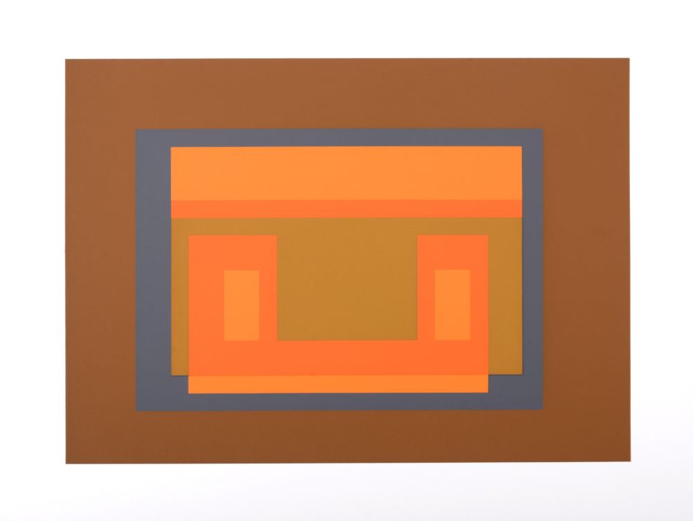 Siebdruck Albers - Formulation Articulation #G, 1972