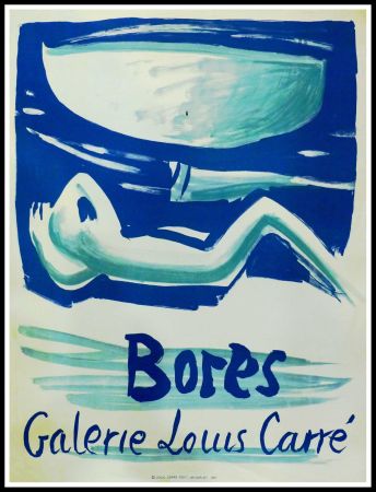Plakat Bores - FRANCISCO BORES - GALERIE LOUIS CARRÉ