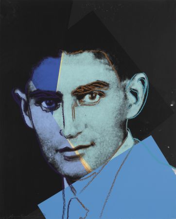 Siebdruck Warhol - Franz Kafka