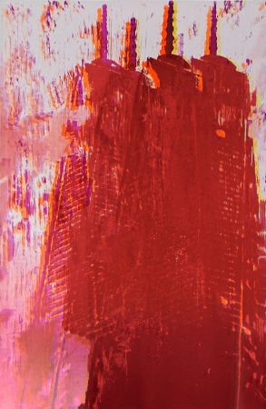 Lithographie Perez - Freedom Tower 3