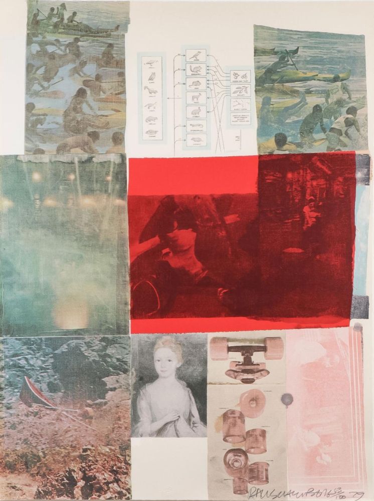 Siebdruck Rauschenberg - From the Seat of Authority