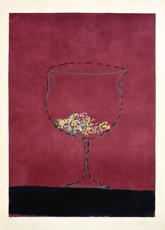 Lithographie Tàpies - Frègoli