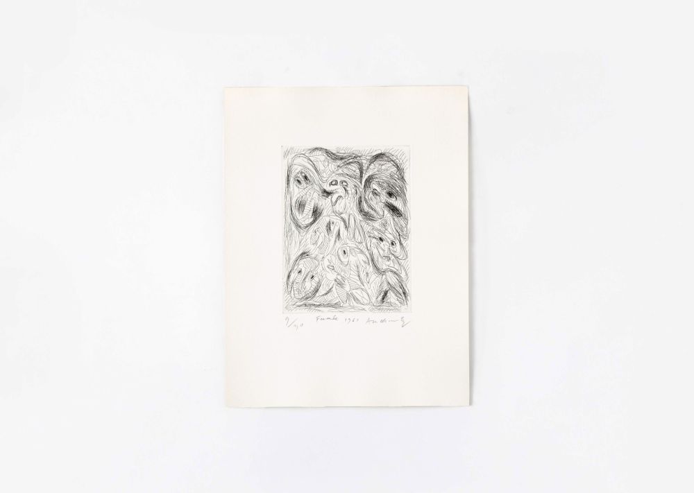 Stich Alechinsky - Fumées