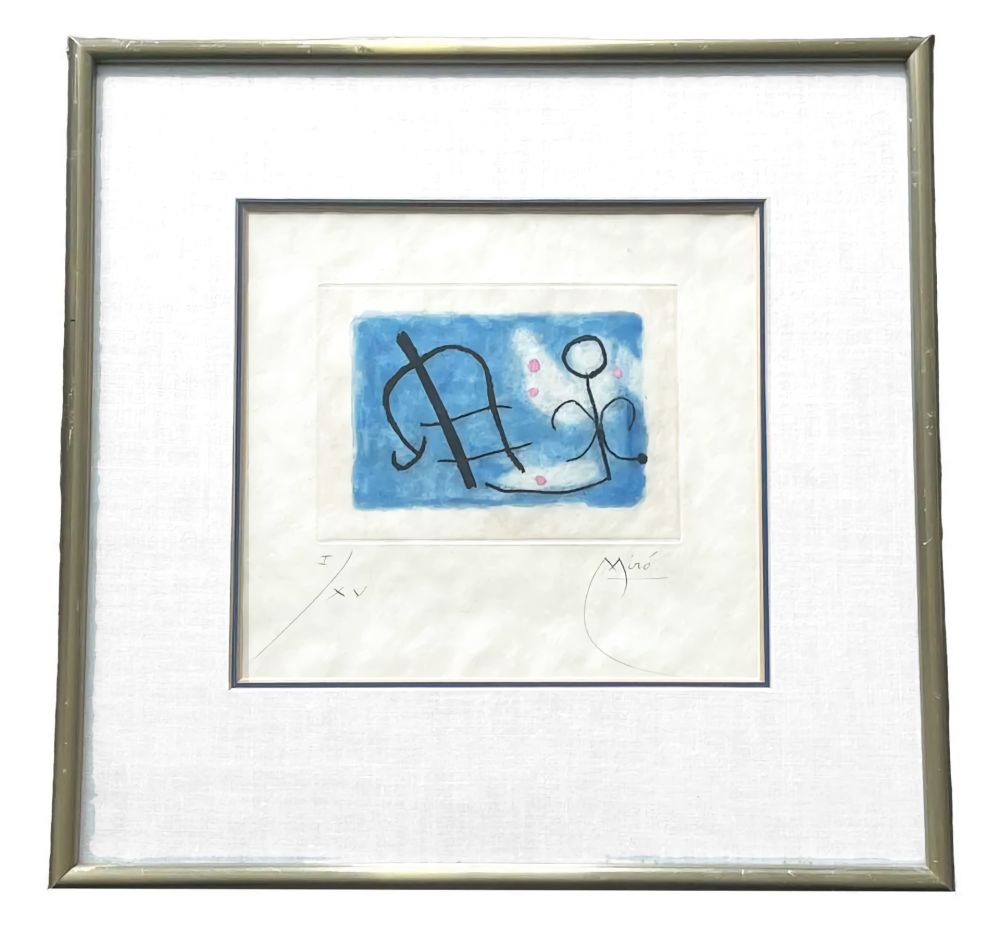 Radierung Und Aquatinta Miró - Fusees
