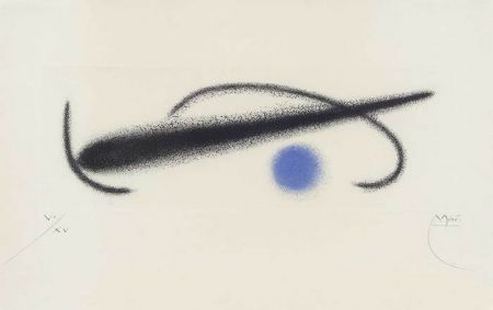 Lithographie Miró - Fusées, from 