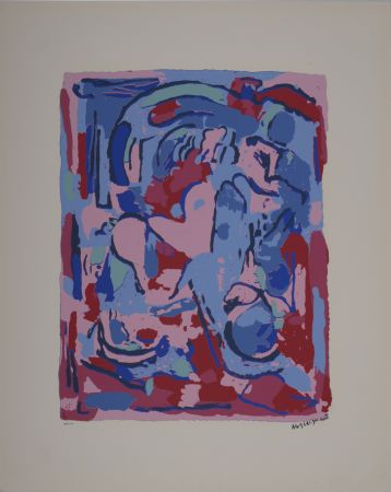 Siebdruck Gleizes - Futuristic Composition, 1953 