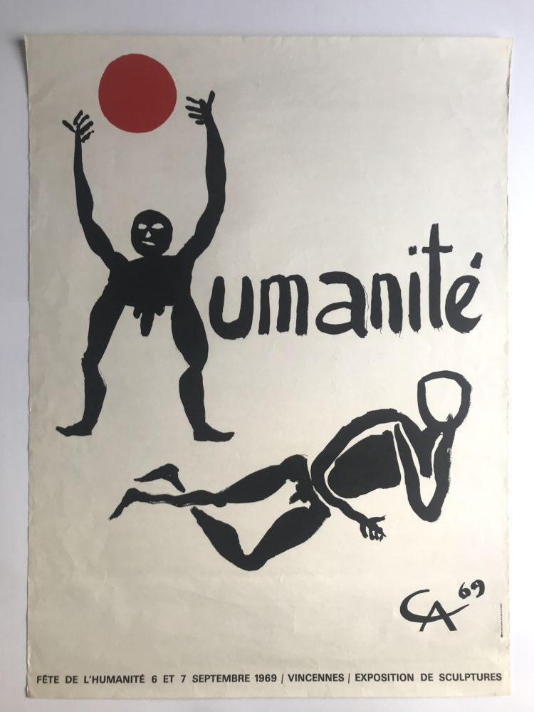 Plakat Calder - Fête de l'Humanité