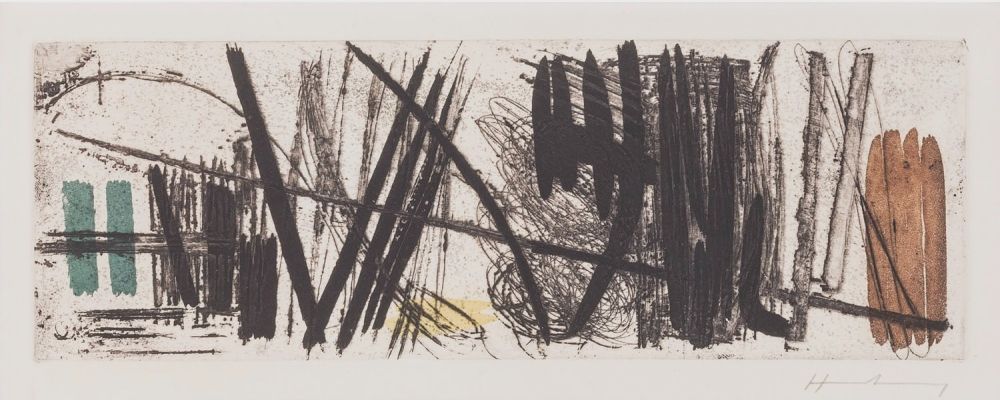 Radierung Und Aquatinta Hartung - G 3