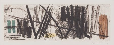 Radierung Und Aquatinta Hartung - G 3